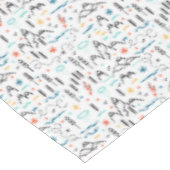 マウンテンハイキングパターン テーブルクロス (アングル)