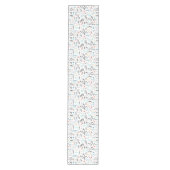 マウンテンハイキングパターン ミディアムテーブルランナー (正面)