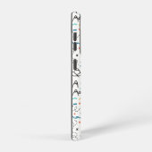 マウンテンハイキングパターン SAMSUNG GALAXYケース (右側面)