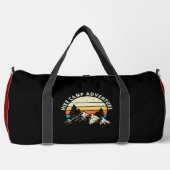 マウンテンハイキング&キャンピングアドベンチャー ダッフルバッグ (正面)