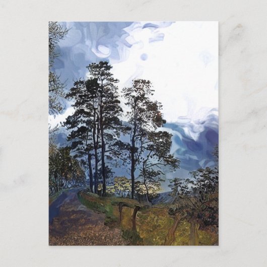 マウンテンハイキング ポストカード (正面)