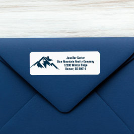 マウンテンハ実在ウスエステートカンパニー差出人住所 ラベル