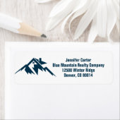 マウンテンハ実在ウスエステートカンパニー差出人住所 ラベル (インサイチュ)