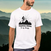 マウンテンバイクが私の癒し Tシャツ