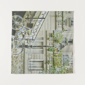 マウンテンバイクのギフト タペストリー (正面(横))