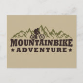 マウンテンバイクの冒険 シーズンポストカード (正面)