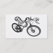 マウンテンバイクの営業又は修理会社事業 名刺 (裏面)