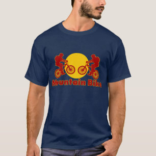 マウンテンバイクの極端 Tシャツ