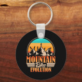 マウンテンバイクの進化 キーホルダー (正面)