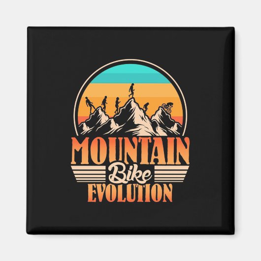 マウンテンバイクの進化 マグネット (正面)