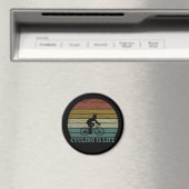 マウンテンバイクの面白いサイクリング マグネット (インサイチュ (食洗機))