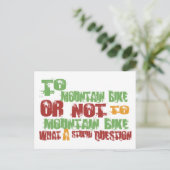 マウンテンバイクへ ポストカード (スタンド正面)