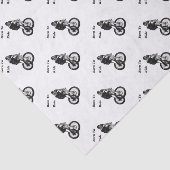 マウンテンバイクもしくは自転車に乗る人MTB BMXサイクリストCYCLO cross 薄葉紙 (詳細)