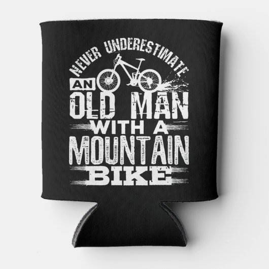 マウンテンバイクを持つ老人を甘く見ない 缶クーラー (正面)