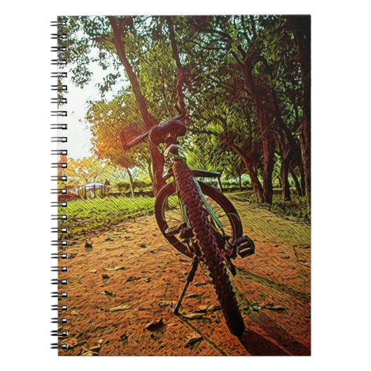 マウンテンバイクギフト ノートブック (正面)