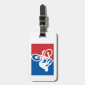 マウンテンバイククラッシュオールスター ラゲッジタグ (正面縦)