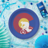 マウンテンバイクコロラド州 ペーパープレート (パーティー)