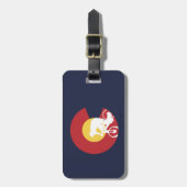 マウンテンバイクコロラド ラゲッジタグ (正面縦)