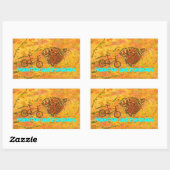 マウンテンバイクコロラド 長方形シール (シート)