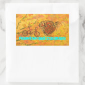 マウンテンバイクコロラド 長方形シール (バッグ)