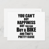 マウンテンバイクサイクリングサイクリングバイクもしくは自転車に乗る人ギフト ポストカード (正面/裏面)