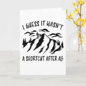 マウンテンバイクサイクリングバイクおもしろいバイクもしくは自転車に乗る人ギフト カード (黄色い花)