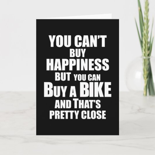マウンテンバイクサイクリング自転車サイクリングMTBギフトアイディア カード (正面)