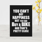 マウンテンバイクサイクリング自転車サイクリングMTBギフトアイディア カード (黄色い花)