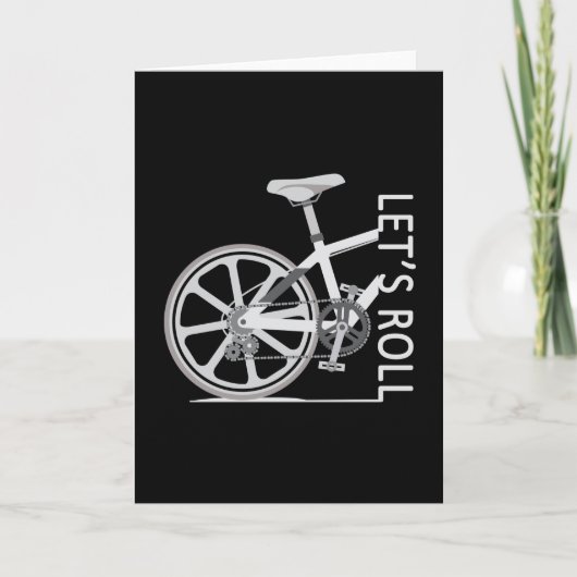 マウンテンバイクサイクリング自転車ダウンヒルMTBギフト カード (正面)