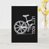 マウンテンバイクサイクリング自転車ダウンヒルMTBギフト カード (黄色い花)