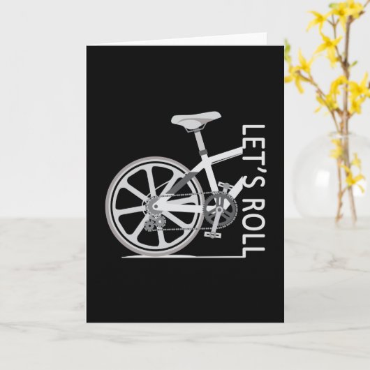 マウンテンバイクサイクリング自転車ダウンヒルMTBギフト カード (黄色い花)