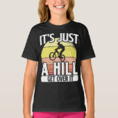 マウンテンバイクサイクリング自転車Itsジャストアヒル Tシャツ (正面)