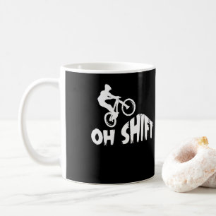 マウンテンバイクサイクリング自転車OHシフト コーヒーマグカップ
