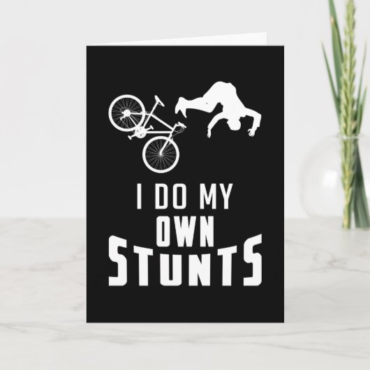 マウンテンバイクサイクリングMTB自転車ダウンヒルギフト カード (正面)