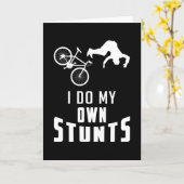 マウンテンバイクサイクリングMTB自転車ダウンヒルギフト カード (黄色い花)