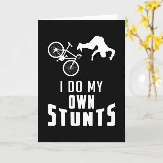 マウンテンバイクサイクリングMTB自転車ダウンヒルギフト カード (黄色い花)