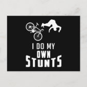 マウンテンバイクサイクリングMTB自転車ダウンヒルギフト ポストカード (正面)