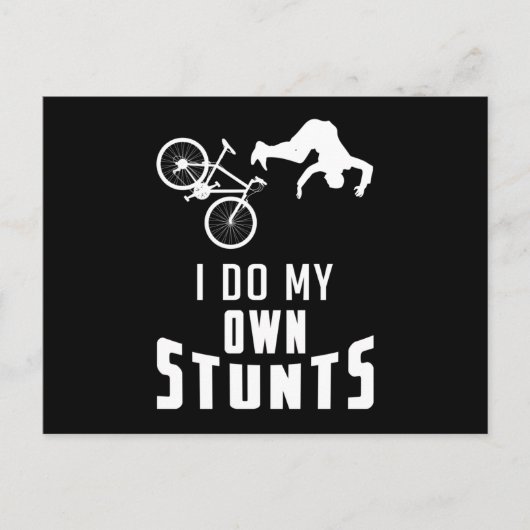 マウンテンバイクサイクリングMTB自転車ダウンヒルギフト ポストカード (正面)