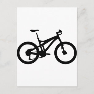 マウンテンバイクサイレンスプッシュバイク ポストカード