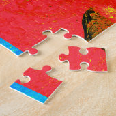 マウンテンバイクジャンプ – BMXライダー ジグソーパズル (側面)