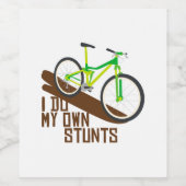 マウンテンバイクスタント ワインラベル (シングルラベル)