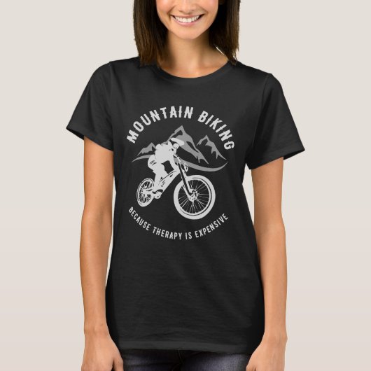 マウンテンバイクセラピー Tシャツ (正面)