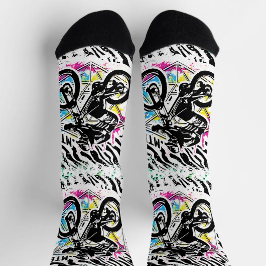 マウンテンバイクソックス – MTB – マウンテンバイクソックス ソックス (上部)