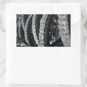 マウンテンバイクタイヤ 長方形シール (バッグ)