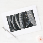 マウンテンバイクタイヤ 長方形シール (封筒)