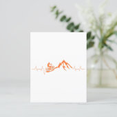 マウンテンバイクハートビートシャツかわいいバイクハートビート (スタンド正面)