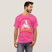 マウンテンバイクバイクBmx Tシャツ (正面フル)