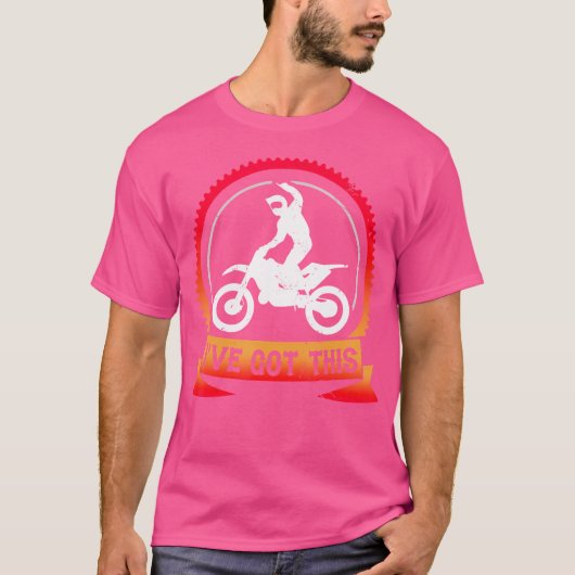 マウンテンバイクバイクBmx Tシャツ (正面)