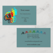 マウンテンバイクホイリー 名刺 (正面/裏面)