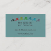 マウンテンバイクホイリー 名刺 (裏面)